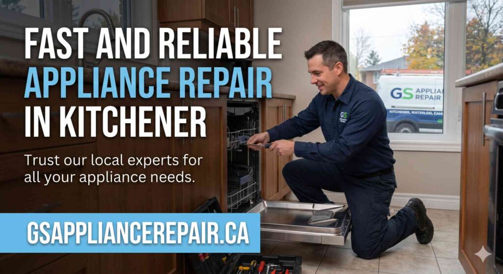 fast and reliable appliance repair in Kitchener