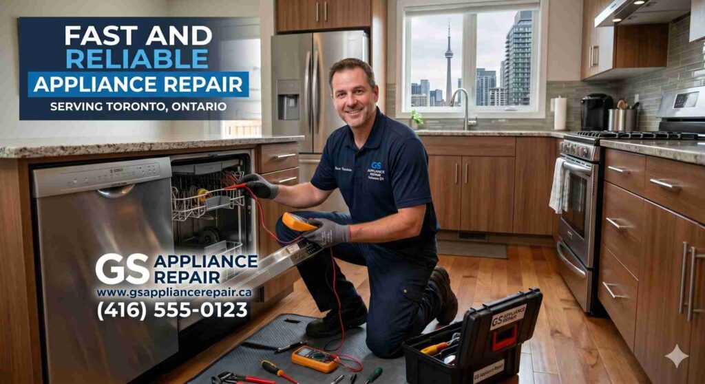 fast and reliable appliance repair in Toronto, Ontario
