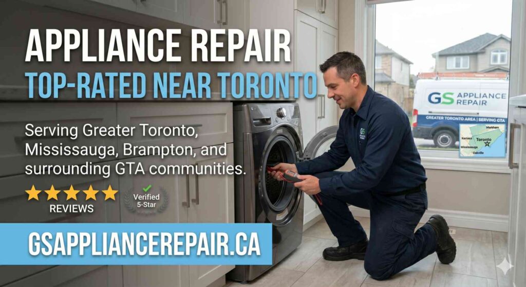 top-rated appliance repair near Toronto